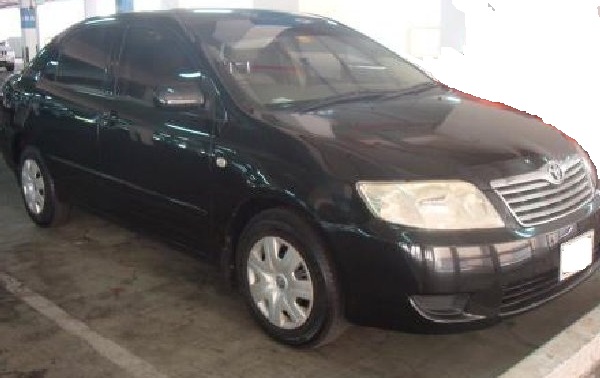Black G Corolla Tinted Glass Car Rent Daily large image 0