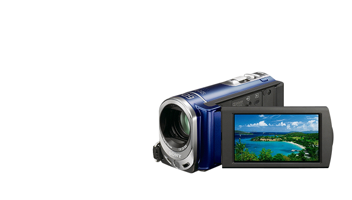Sony Handycam DCR-SX 44 Blue large image 0