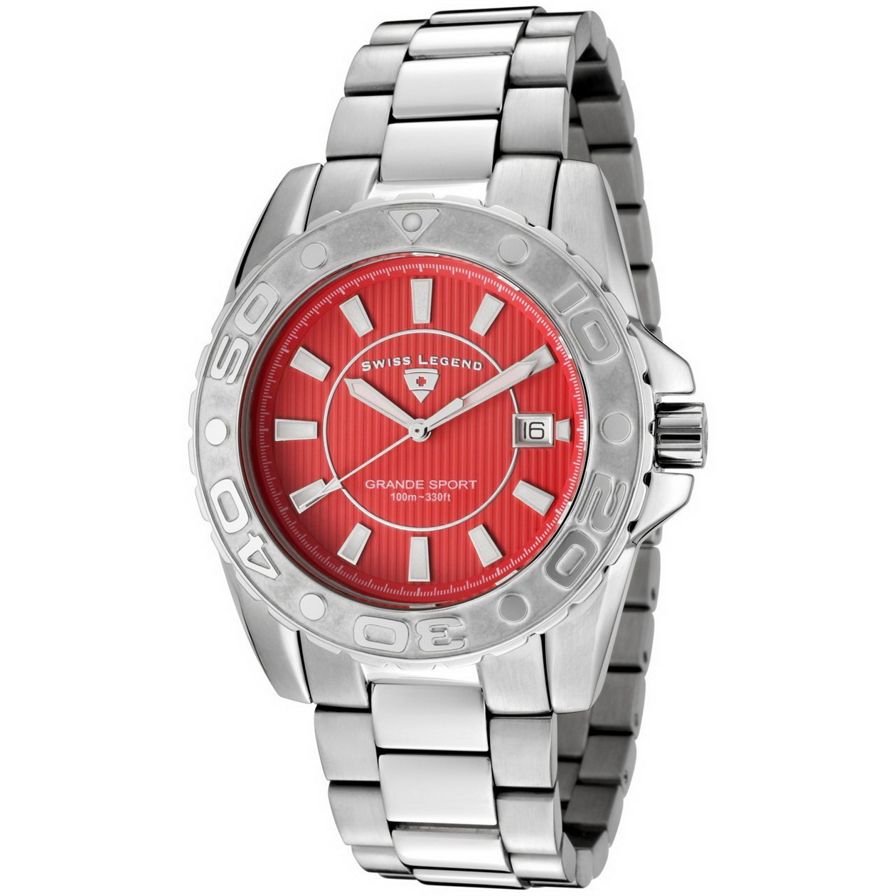 Swiss Legend Grande Sport Stainless Steel Watch large image 0