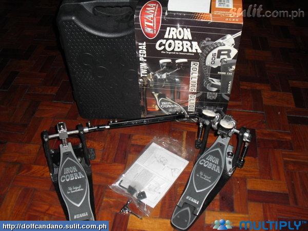Tama Iron cobra double pedal rolling glide New Condition... large image 0