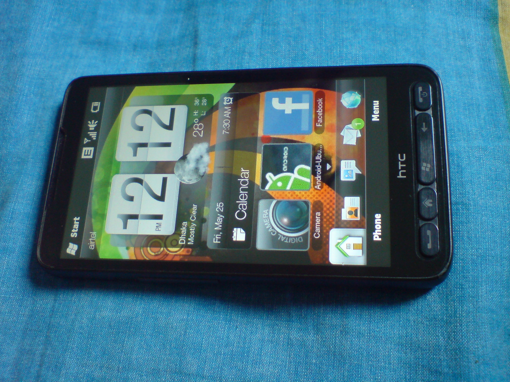 HTC HD2 Dual OS Windows 6.5 p. Android 2.3.1 Gingerbread large image 0