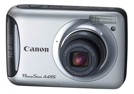 Canon Powershot A495 large image 0