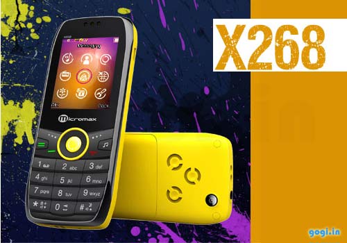 micromax x268 large image 0