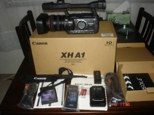 Canon XH-A1S 3CCD 1080i HDV Camcorder large image 0