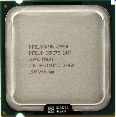 Core 2 Quad q9550 2.83 GHZ 12 MB Cache 1333 Bus large image 0