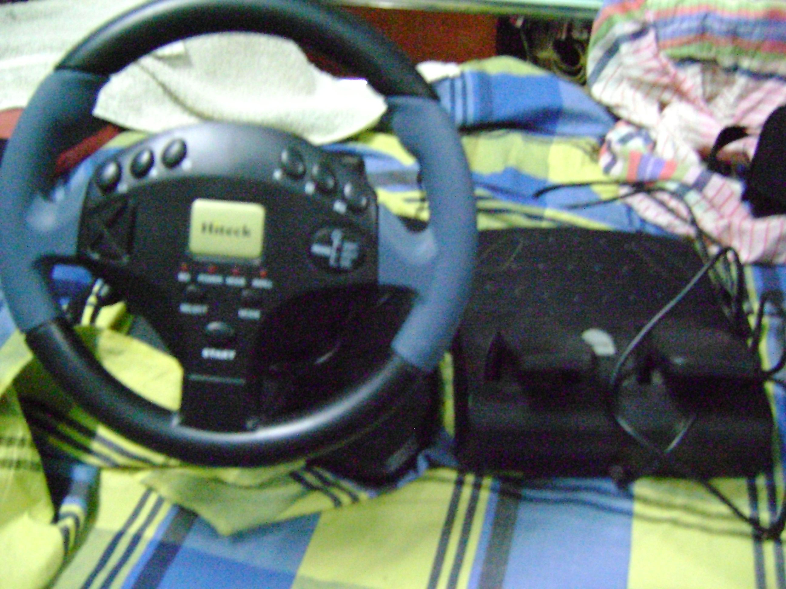 HITECT TWIN TURBO RACING WHEEL large image 0