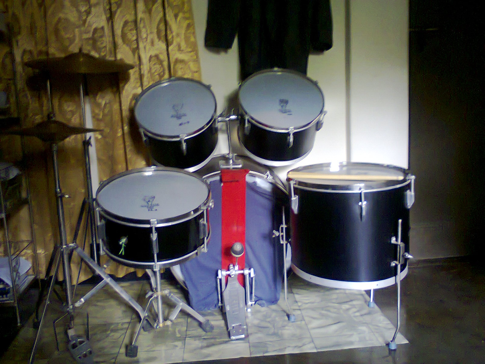 Beginner Drums for Sale 7 pieces deshi tama  large image 0