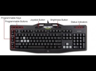 Logitech G105 Gaming Keyboard -Call of Duty Modern Warfare 3