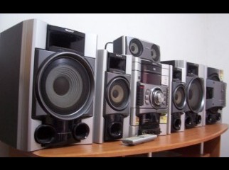 SONY MHC-GN1100D MASSIVE HOME SOUND SYSTEM. 10000 PMPO WATT