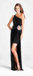 Black LBD gown large image 0