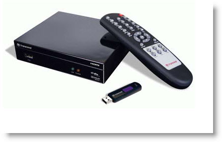 Transcend DMP 10 HD Media Player large image 0