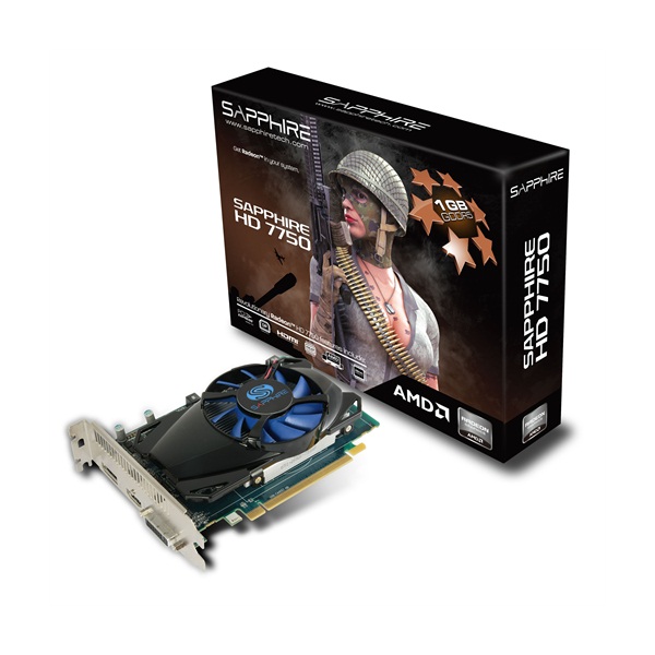 Sapphire HD7750 1GB large image 0