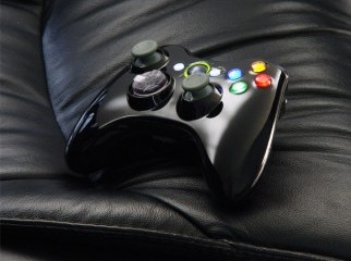 Xbox 360 wireless black controller for sale