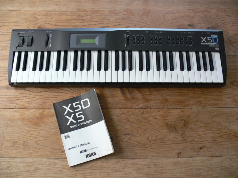 KORG X5D AS NEW  large image 0