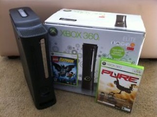 NEW XBOX 360 ELITE 120GB BLACK JASPER