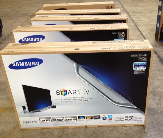 Samsung UN55ES8000 55-Inch 1080p 240 Hz 3D Slim LED HDTV large image 0