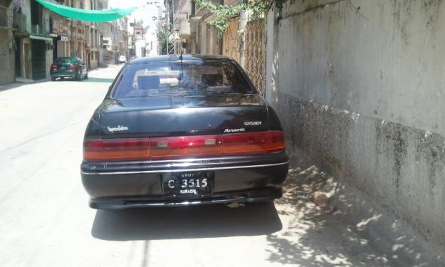 TOYOTA CROWN 1994 MODEL 98 REG 3000 CC 90 CNG BTTLE GREEN large image 0