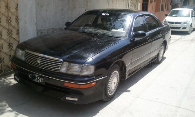 TOYOTA CROWN 1994 MODEL 98 REG 3000 CC 90 CNG BTTLE GREEN large image 2