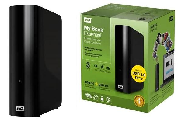 Western Digital My Book Essential 3TB USB 3.0 External Hard large image 0