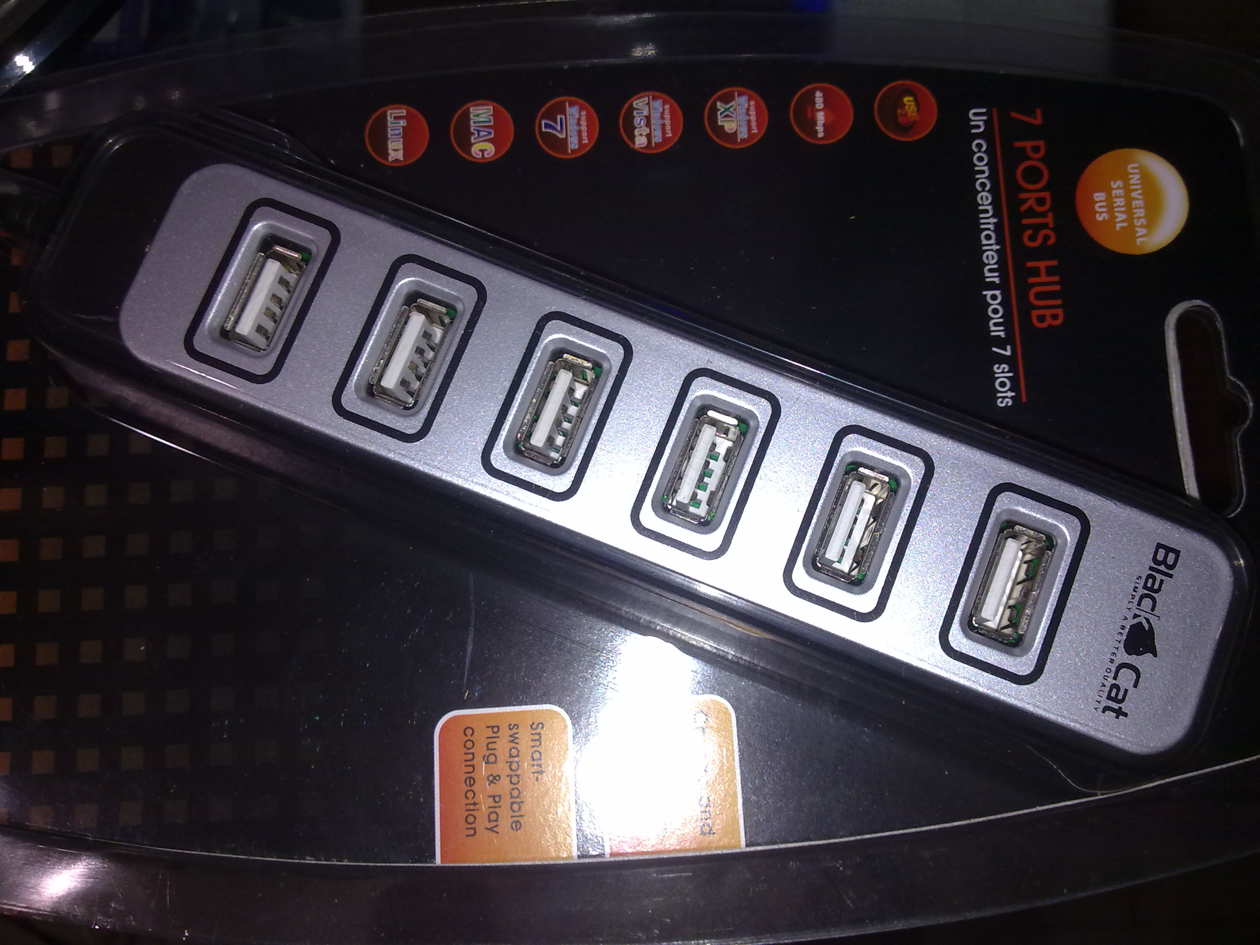 6 PORT5 USB HUB large image 0