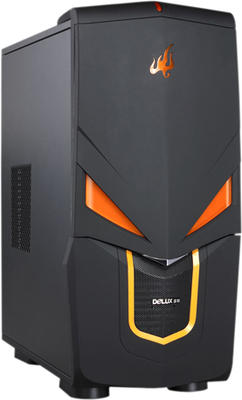 Delux DLC SH490 gaming desktop case showroom condition large image 0