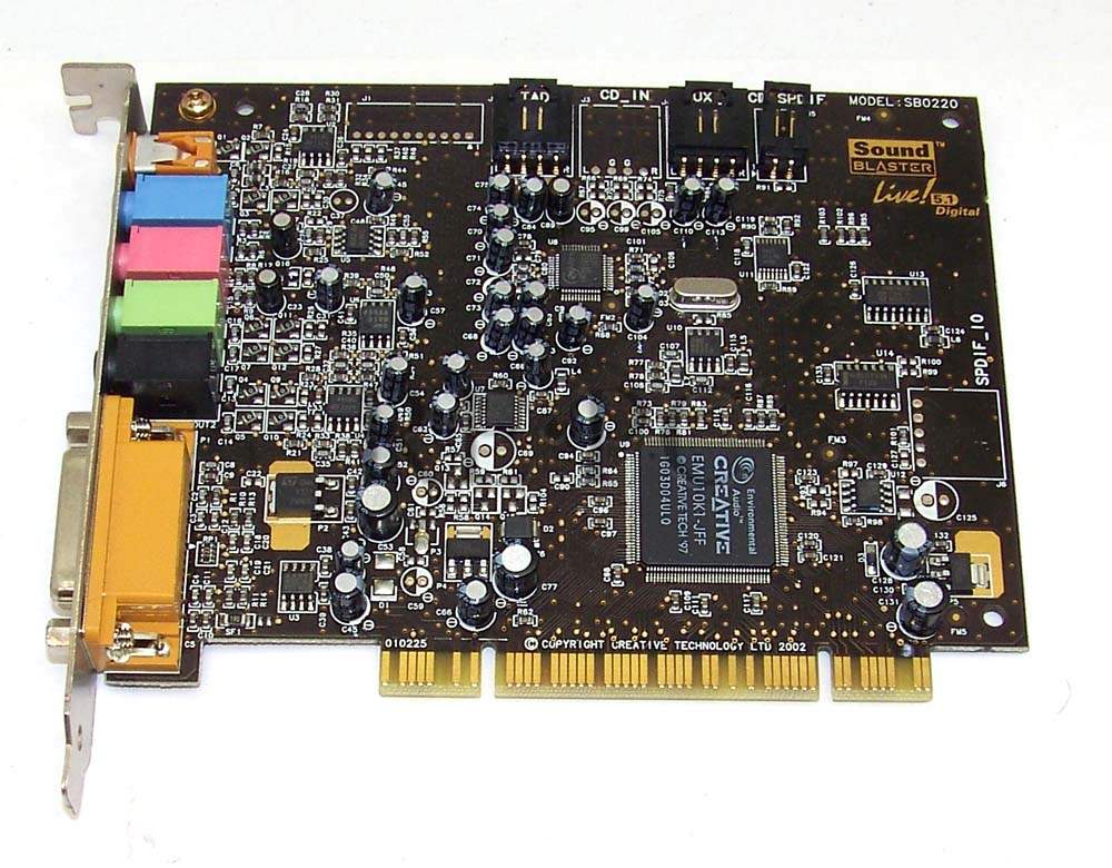 Creative Sound Blaster 5 1 Live SB0100 large image 0