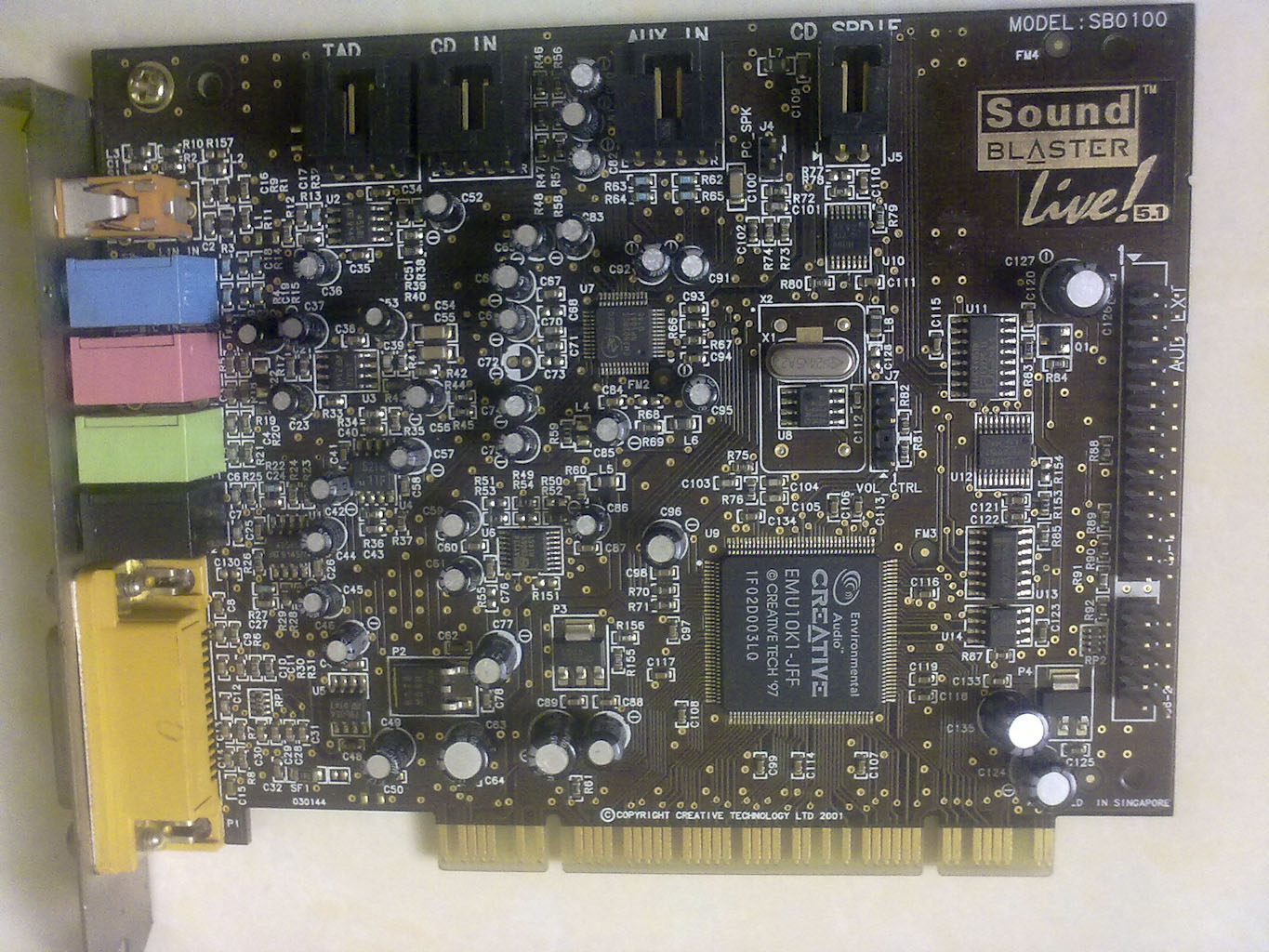 Creative Sound Blaster 5 1 Live SB0100 large image 1