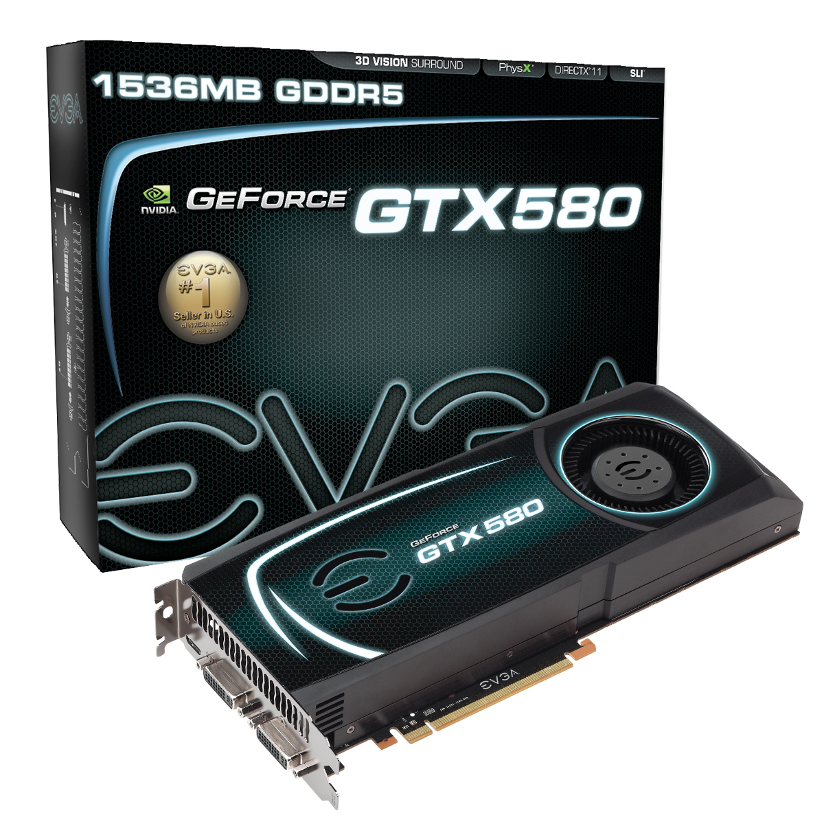 EVGA GeForce GTX 580 large image 0