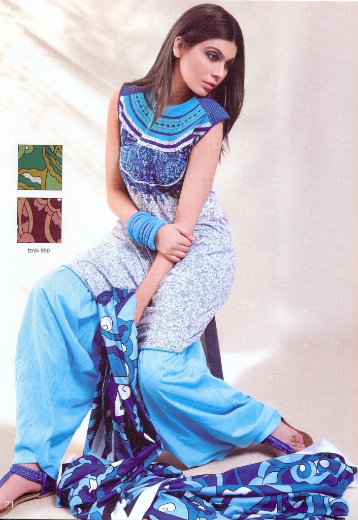 Al Karam Lawn Collection from Pakistan 2012 Eid Collection large image 1