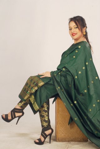 katan Salwar Kameez large image 2