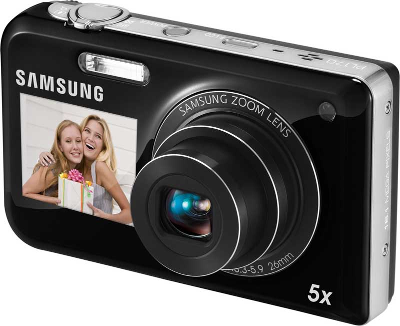 Samsung PL170 16.1 Mega 5x Zoom Digital Camera large image 0