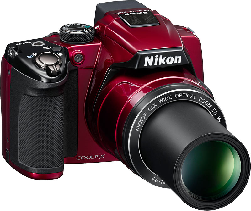 Nikon COOLPIX-P500 Digital Camera 12.1 Mega Pixel large image 0