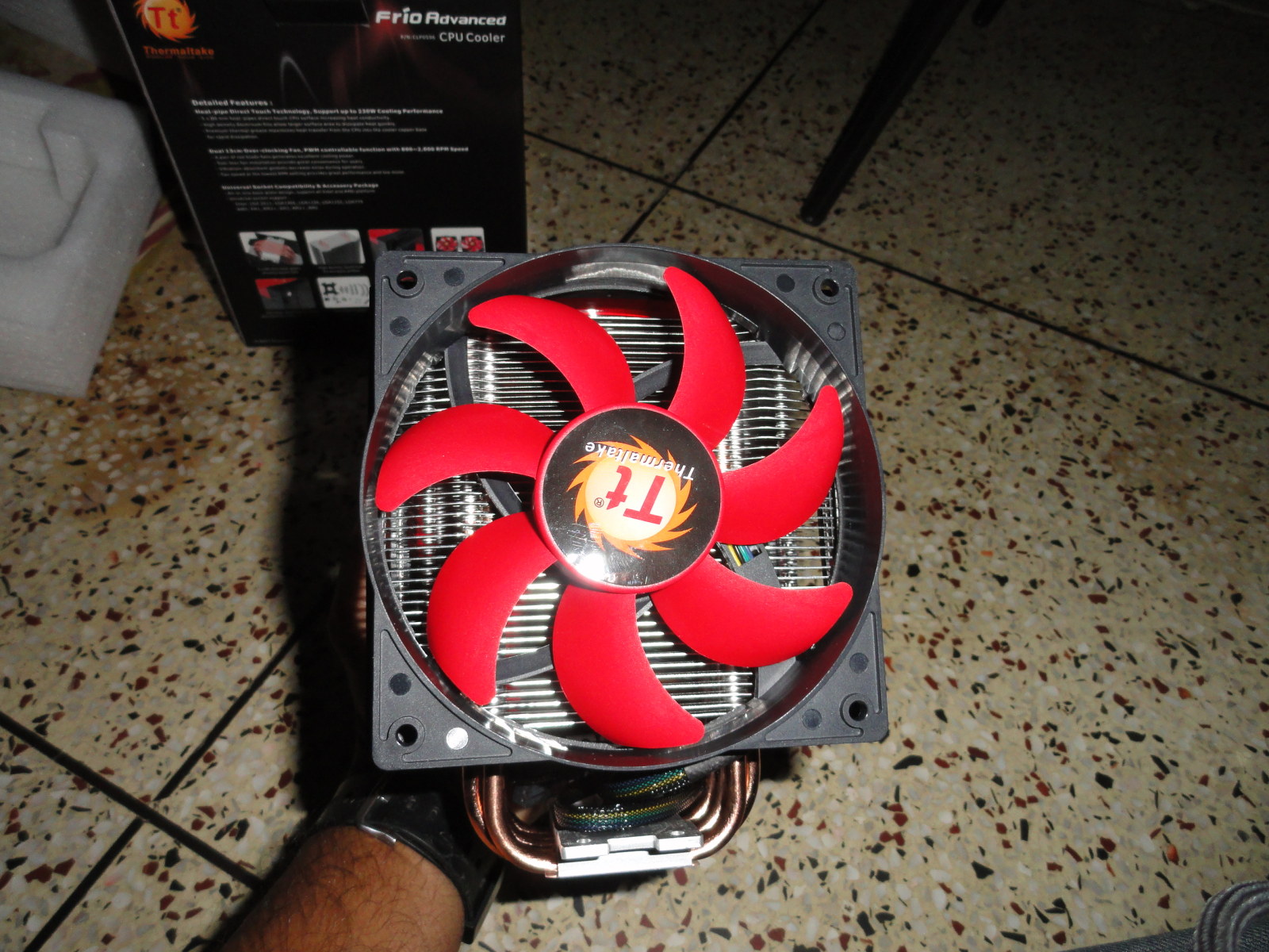 Firo advance Cpu cooler made to overclock... large image 1