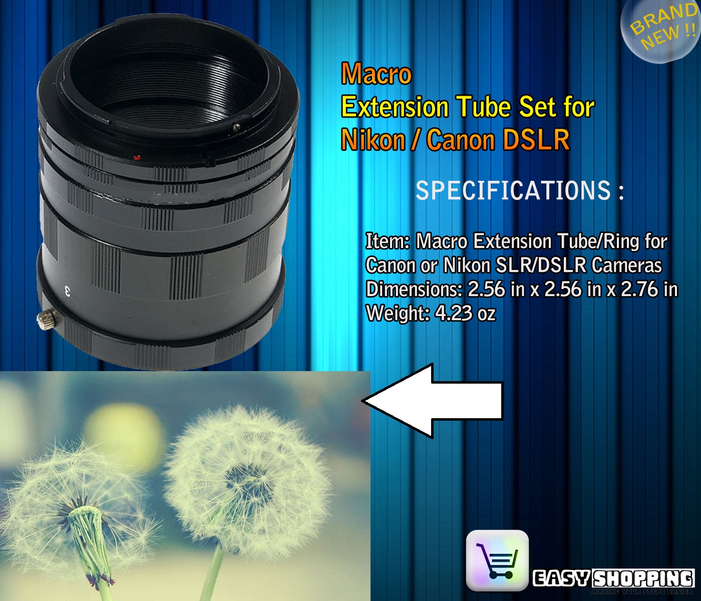 Macro Extension Tube For Nikon large image 0