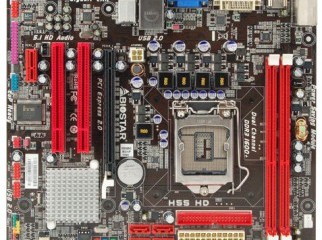 BIOSTAR H55 HD MOTHERBOARD FOR CORE i3 i5 i7 PROCESSOR