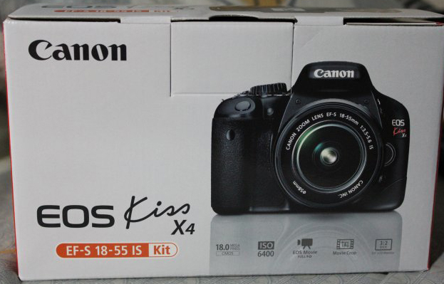 Canon Kiss x4 Made in Japan 18 Megapixel DSLR Camera large image 0