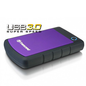 Transcend 1 tb portable hard drive--01613349925 large image 0