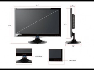 Viewsonic 22 LED Monitor by Techno Planet Systems IDB