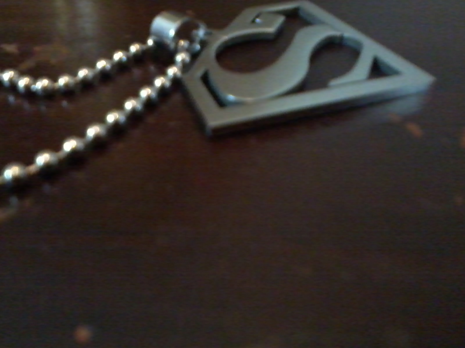 superman chain locket large image 2