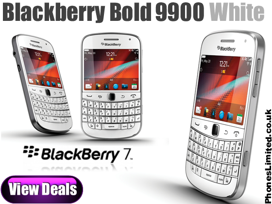 Blackberry Bold Touch 9900 White looks new condition large image 0