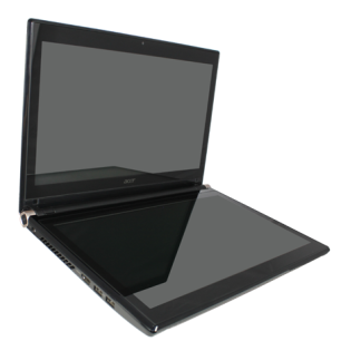 Acer Iconia Touchbook Dual Screen Touch Laptop Notebook large image 1