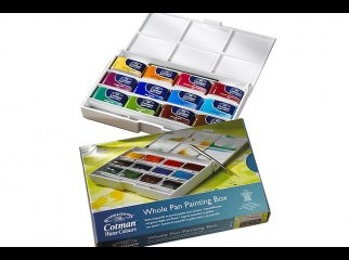 Winsor and Newton Cotman Watercolour Whole Pan Paint Box