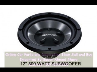 KENWOOD KFC-W112S 800 WATT 12 CAR SUBWOOFER