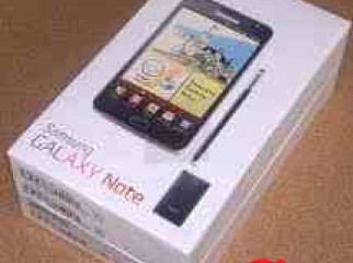 SAMSUNG GALAXY NOTE BRAND NEW INTAC WHITE BLACK 10 PC