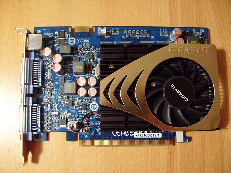 NVIDIA GEFORCE 9500GT 1GB GRAPHICS CARD GIGABYTE large image 0