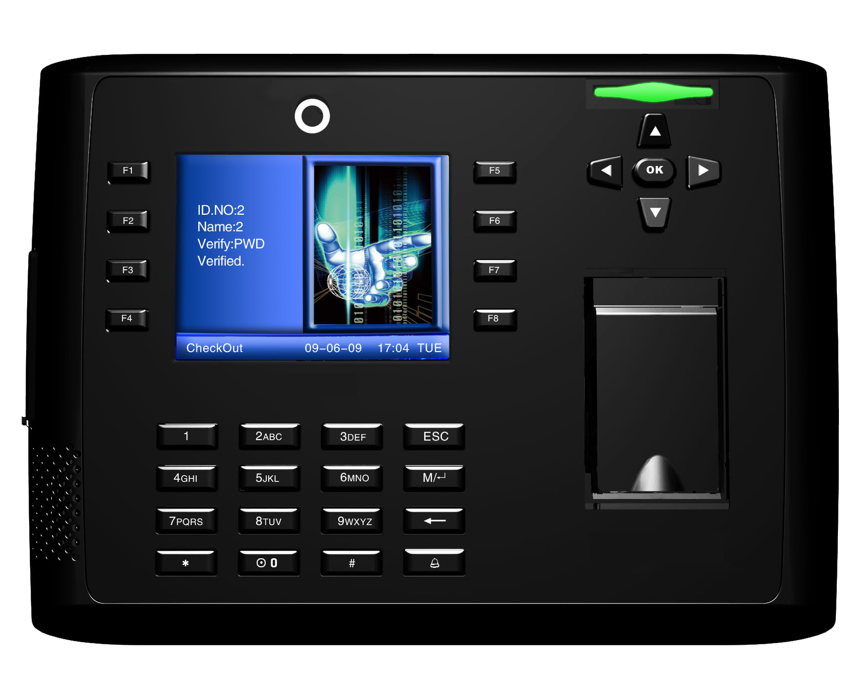 3.5 TFT Fingerprint T A and A C - WS700 large image 0