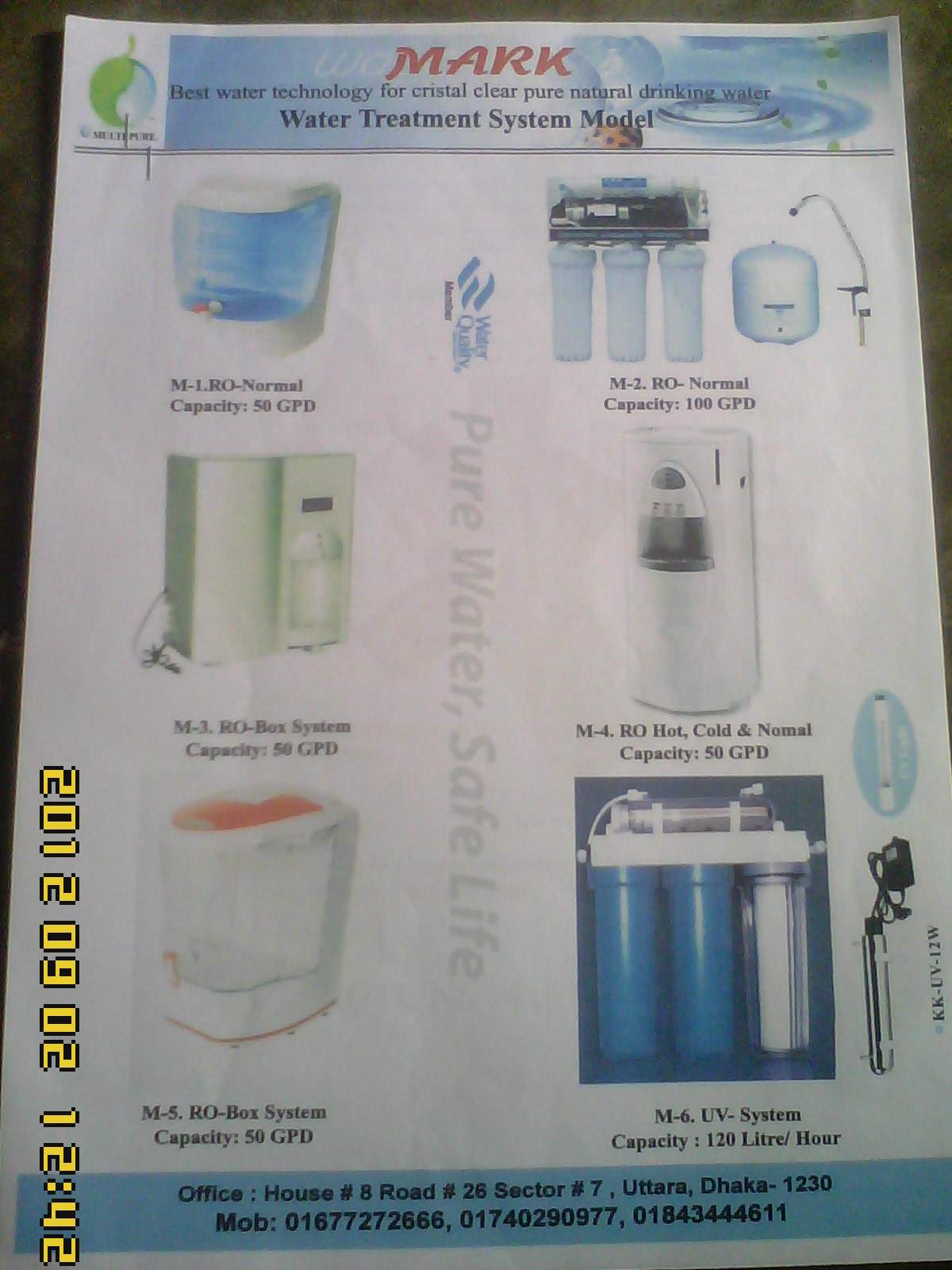 WATER FILTER JAR TREATMENT PLANT WTP RO UV ETP large image 0