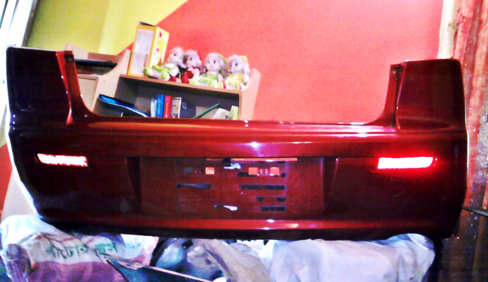 Lancer EX original front n bak bumper large image 0