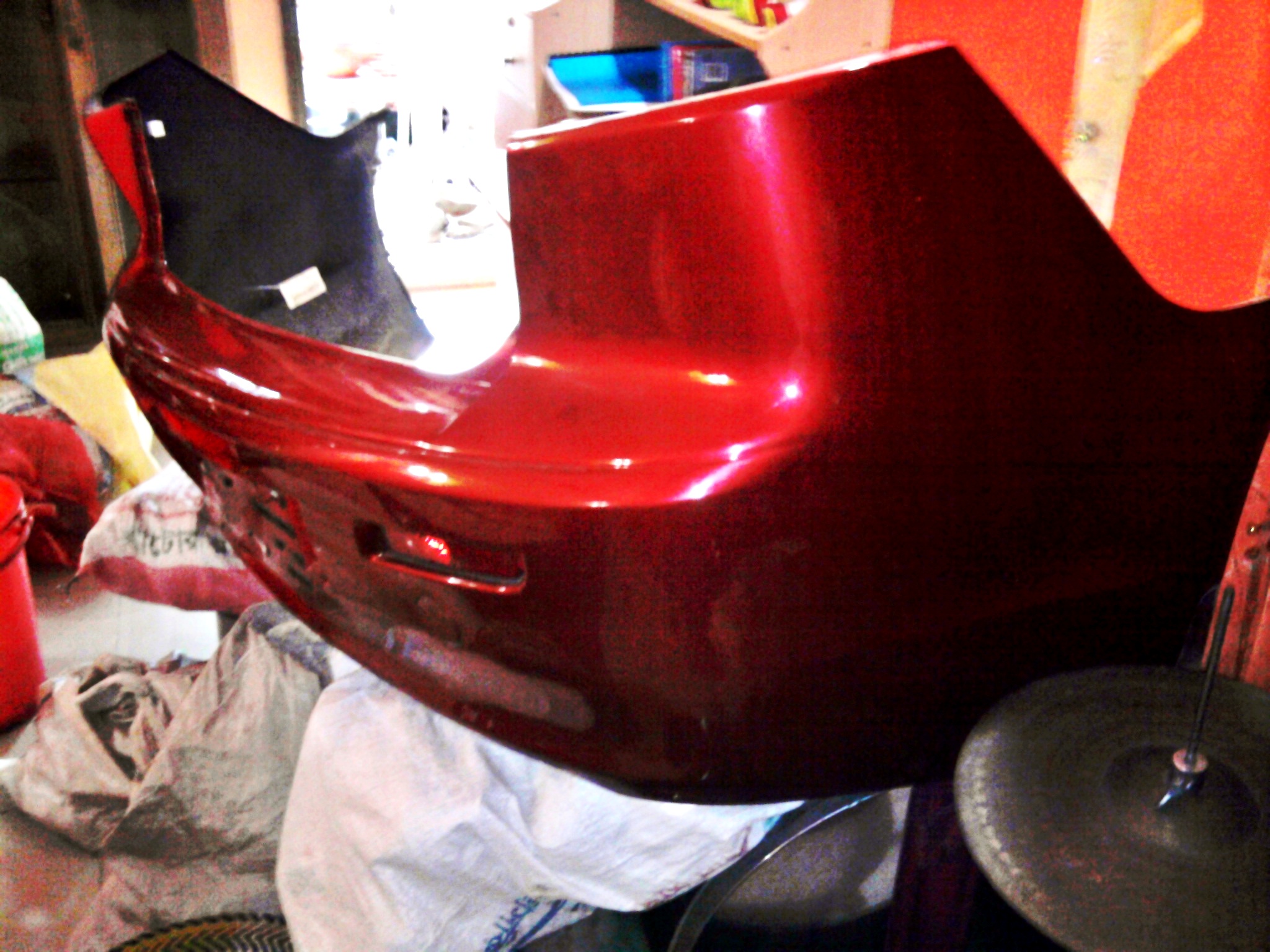 Lancer EX original front n bak bumper large image 1