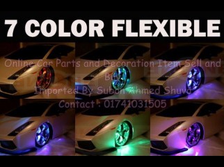 LED WHEEL WELL UNDERCAR BODY flexi WATERPROOF 7 COLORS